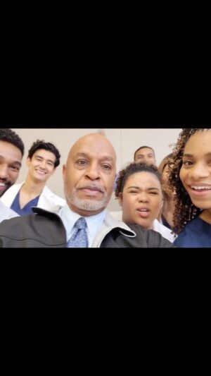 James Pickens Jr. Instagram - Nothin’ but a good time with this crew tonight ✌🏾🎬