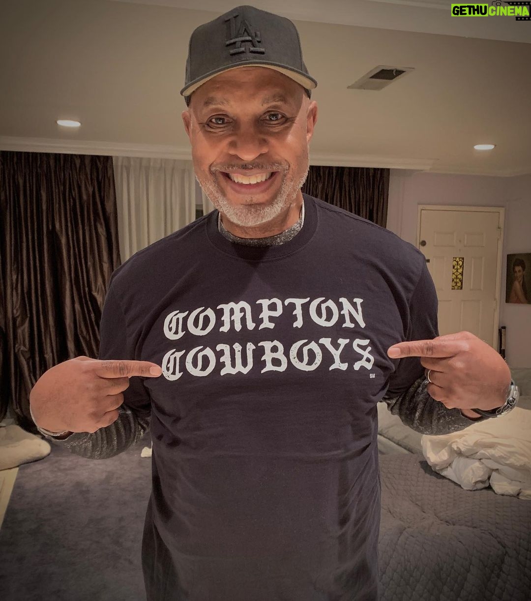 James Pickens Jr. Instagram - New swag, thanks @comptoncowboys ! We’ll ride together soon✌🏾Happy Holidays ! Los Angeles, California