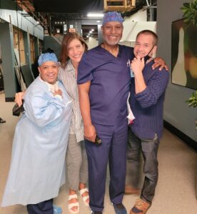 James Pickens Jr. Instagram - Here’s another BTS from last month with the crew, have a great weekend! ✌🏾 Los Angeles, California