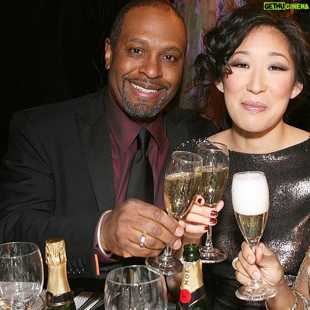 James Pickens Jr. - 207.4K Likes - TBT with the talented Sandra O 😊Have a great day ✌🏾