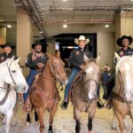 James Pickens Jr. Instagram - Getting ready for the “Grand Entry” at the Bill Pickett Rodeo in Vegas! With my good friends @obbababatunde , @reginald_t_dorsey and the great Glynn Turman ! Thank you for having us🙏🏾 . . . #billpickettrodeo #pbr #cowboysunited #blackcowboys #rodeo #vegas #mgmgrand #leadwithlove #jpjfcr 🐴 Las Vegas, Nevada