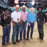 James Pickens Jr. Instagram - I'm here in Vegas Fam with 8x world Champion tie down roper Fred Whitfield, Champion & "King of the Cowboys" Ty Murray, & Reginald Dorsey and Glynn Turman ✌🏾 Las Vegas, Nevada