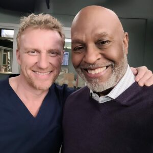 James Pickens Jr. Instagram - Back at it ! Here with the ultra talented Kevin McKidd.