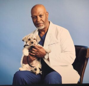 James Pickens Jr. Instagram - Way back in February 2020 🐶! Hope everyone is having a great summer and staying cool ✌🏾