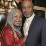 James Pickens Jr. Instagram – TBT with my lovely wife Gina. Happy Thursday friends. ✌🏾