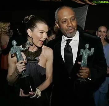 James Pickens Jr. - 59K Likes - Happy Saturday! Getting ready for next Thursday, here’s a shot from awhile back. Such great memories with @ellenpompeo ✌🏾