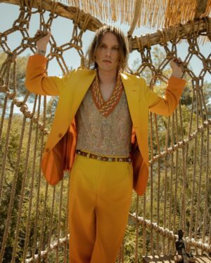 Jamie Campbell Bower Instagram - Foxes Magazine Cover shoot. Somewhere in the mountains above the ocean. Thank you @foxesmagazine 📸 @wanda_martin