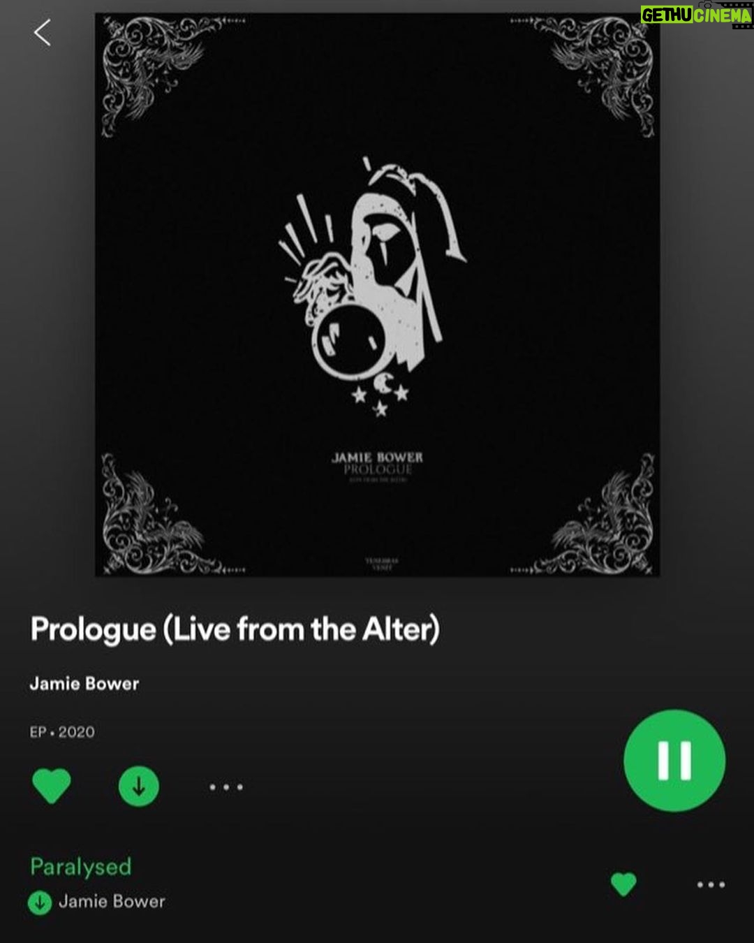Jamie Campbell Bower Instagram - It is truly a special moment to announce that I have my own Spotify channel now. Pretty amazing. Feeling both grateful and close to death all at the same time. Onwards dear friends. Onwards. X