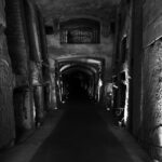 Jamie Campbell Bower Instagram - Under Naples. Not spooky but beautiful and historical. Nevertheless Happy Halloween 🖤 Catacombe di Napoli