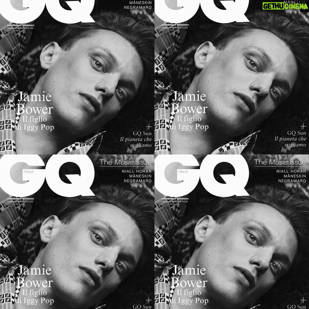 Jamie Campbell Bower Instagram - This is nuts. First GQ cover. Thank you @gqitalia and all involved. OUT NOW! #startedfromthebottomnowwehere