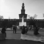 Jamie Campbell Bower Instagram - Castello Sforzesco fly by.