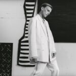 Jamie Campbell Bower Instagram – Bowie vibes for @hugo_official SS18
📷 – @harleyweir