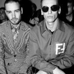Jamie Campbell Bower Instagram - Being serious @fendi show in Milano. Pleasure to meet you bro @liampayne 👊 #fendi