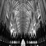 Jamie Campbell Bower Instagram - Winchester Cathedral. Feeling festive. #bahhumbug 🖤