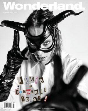 Jamie Campbell Bower Instagram - “Art offers a sense of constant evolution, so I never want to get to the place where I’m comfortable. I always want to be pushing myself and pushing my boundaries. For Vecna, I pushed myself further than anything I’ve ever done before.” 

Never has the internet loved a villain quite so much as the way that Stranger Things’ Vecna has been embraced. It’s been one month since the world was introduced to the nefarious Vecna in the show’s fourth season, and the humanoid monster played by @bowerjamie continues to haunt us all. Now, as he covers our Autumn/Fall 22 issue, the actor reflects on his eight-hour costume transformation, tales of set life and the moodboarding methods that come with preparing to play a beast. Pre-order the Autumn/Fall 2022 issue now at wonderlandshop.com ⚡️

@bowerjamie wears a shirt by @alexandermcqueen, mask by @ceciliodesigns, and gloves by @paumelosangeles

Photography by @smiggi 
Fashion by @christianstroble
Interview by @scarlintheshire 
Grooming by @robscheppy at @thonly.agency
Editorial Director @huwgwyther
Editor @ella_b18
Cover design by @livi.av @aparna_aji
Production Director @federicabarl
Styling assistant @kassidytaylorxx

Special thanks to @theorielco