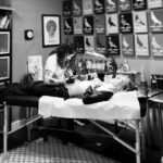 Jamie Campbell Bower Instagram - Getting blasted by the sweetest @caue.gottardi @eastrivertattoo in New York x