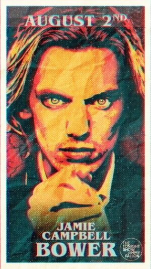 Jamie Campbell Bower Instagram - @bowerjamie joins us in Studio 6B on August 2nd! #FallonTonight