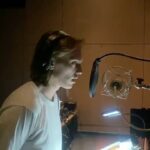 Jamie Campbell Bower Instagram - BTS of doing ADR work on the show a few weeks before release. Taken by the best duo in the world The Duffers. @strangerthingstv @netflix