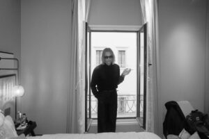 Jamie Campbell Bower Instagram - Nights in the city of glass. Love you @ysl and thank you @anthonyvaccarello @anniemajor @valentinvilledieu @mariannemeunier @emmanueltomasini