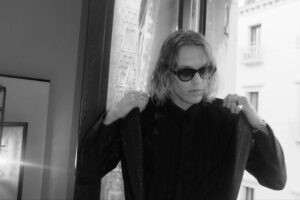 Jamie Campbell Bower Instagram - Nights in the city of glass. Love you @ysl and thank you @anthonyvaccarello @anniemajor @valentinvilledieu @mariannemeunier @emmanueltomasini