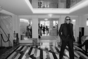 Jamie Campbell Bower Instagram - Nights in the city of glass. Love you @ysl and thank you @anthonyvaccarello @anniemajor @valentinvilledieu @mariannemeunier @emmanueltomasini
