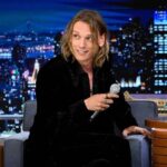 Jamie Campbell Bower Instagram - Mr Fallon thank you so much for having me. Love ya @fallontonight @jimmyfallon x
