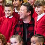 Jamie Oliver Instagram – We’re back baby !!! I’m so proud of the Good School Food Awards it’s tricky to put it into words. We’re celebrating the largest chain restaurant in the country with a workfore of over 100,000 people serving over 10 milion pupils…..I’m talking the school food system ! We’re running these awards because school food really matters. So head to the link in my bio and make sure you submit a vote for someone who goes above and beyond to make sure our kids are well fed x x x

#GoodSchoolFoodAwards