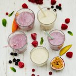 Jamie Oliver Instagram - You know what Monday morning calls for ? Smoothies !! My ultimate smoothies are a super easy way to get more fruit and veg into your diet......time to get blending ! Tap the link in my bio for some of my favourite recipes. Happy Monday !! x x #smoothie #breakfast #mondaymotivation