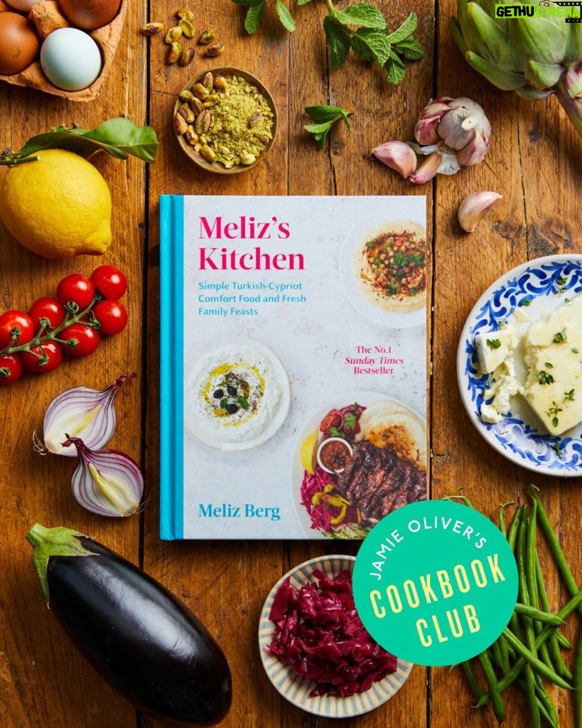 Jamie Oliver Instagram - This book does such a fantastic job of demystifying beautiful Turkish-Cypriot cooking and I’m really happy to be able to announce it as the book of the month for my Cookbook Club this March.......it’s Meliz’s Kitchen by the really great @melizcooks !! There’s literally something in the book for everyone and for every meal. So should this cookbook have a place on your shelf? My answer is a massive YES !!! Don’t forget all my Cookbook Club members on Facebook get some exclusive recipes to try each month...... 👉 Spinach & eggs 👉 Halloumi, olive & herb loaf 👉 Dad’s tomato & rice soup Hit the link in my bio to join now if you haven’t already ! Big love JO x x x #JamieOliversCookbookClub #ad