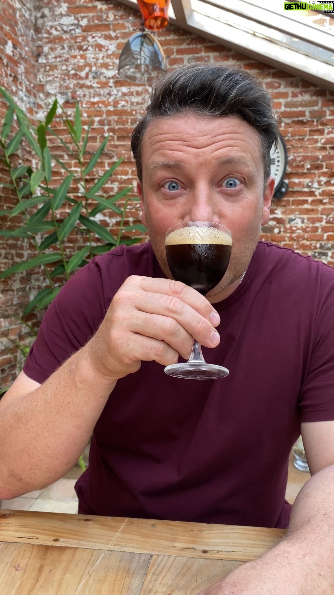 Jamie Oliver Instagram - Say a big hello to my chocolate orange espresso martini....Lovely wintery flavours coming together to make a pretty great cocktail ! Cheers !! x x 150g fresh coarsely ground coffee 300ml cold water 50ml vodka 20ml coffee liqueur Grating of chocolate orange