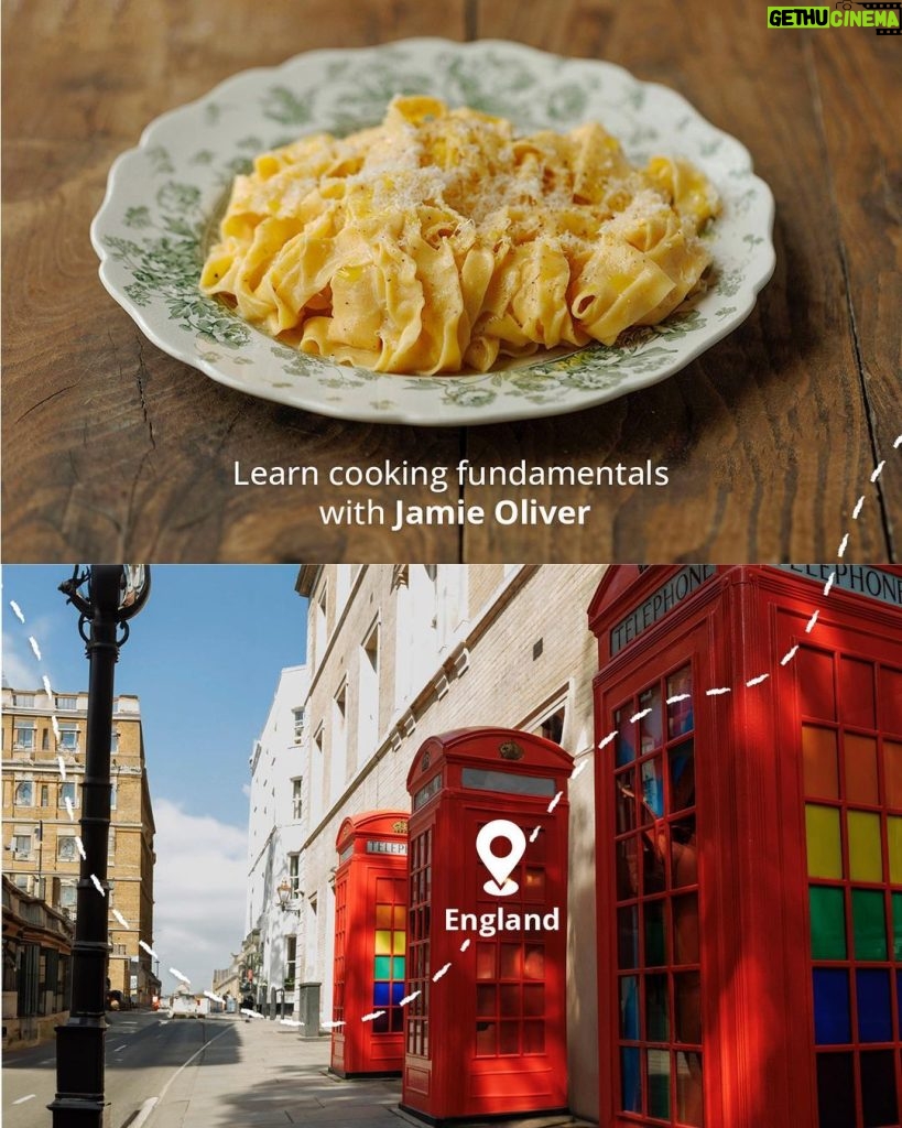 Jamie Oliver Instagram - I’ve been so incredibly lucky to be able to travel the world cooking and tasting all kinds of unbelievable food. My friends at @yeschefhq have made it so that you can join chefs from around the world on an epic culinary journey too ! From Argentina to India, Italy to Jamaica, you can level up your cooking with amazing chefs like @francismallmann , @asmakhanlondon , @nancysilverton , and @chefkwameonwuachi . Get ready to cook the world without leaving your kitchen !! Start learning my secrets, techniques and favourite recipes in my @yeschefhq class, link in my bio x x #JamieOliverxYesChef #AD