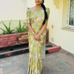 Janani Ashok Kumar Instagram - Wearing : @bharanisilks Chennai, India