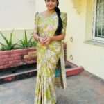 Janani Ashok Kumar Instagram - Wearing : @bharanisilks Chennai, India