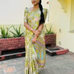 Janani Ashok Kumar Instagram - Wearing : @bharanisilks Chennai, India