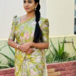 Janani Ashok Kumar Instagram - Wearing : @bharanisilks Chennai, India