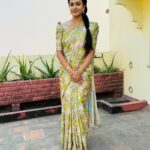Janani Ashok Kumar Instagram - Wearing : @bharanisilks Chennai, India