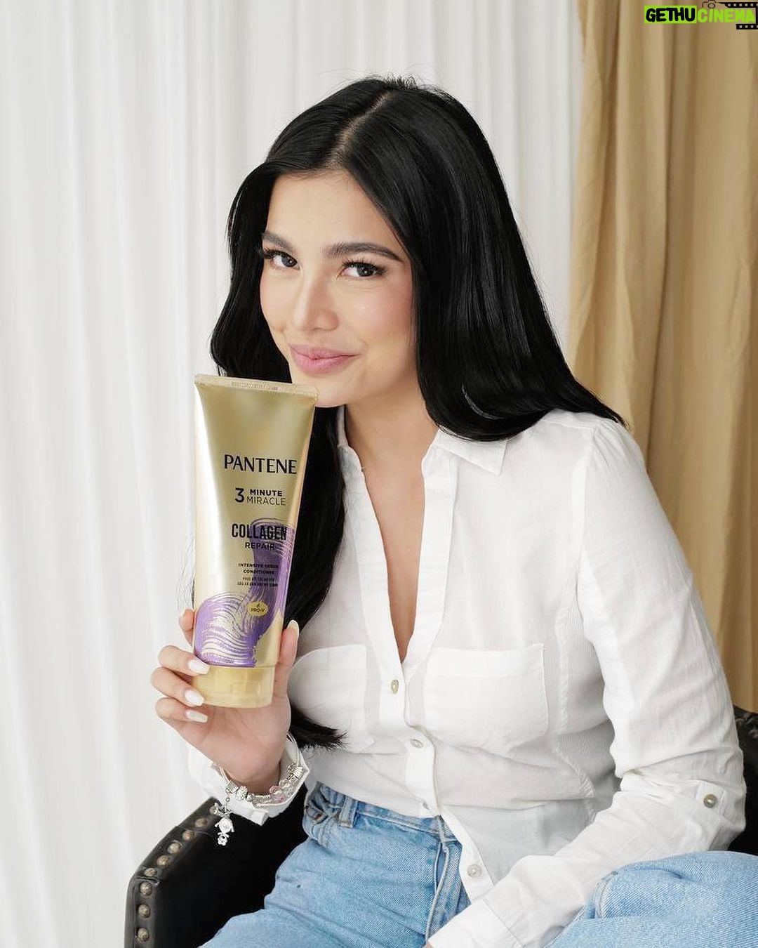 Jane De Leon Instagram - Just pure goodvibez everyday because my hair is in it’s ✨ less frizz era ✨ because of the new #PanteneSupplementConditioner @pantenephilippines
