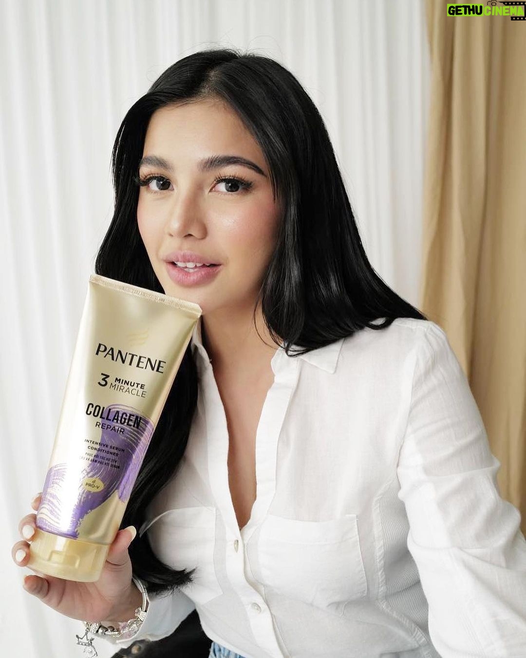 Jane De Leon Instagram - Just pure goodvibez everyday because my hair is in it’s ✨ less frizz era ✨ because of the new #PanteneSupplementConditioner @pantenephilippines