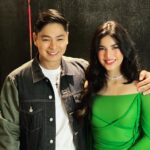 Jane De Leon Instagram - Sobrang na-enjoy ko po @iammanginasal & JFC Family. Thank you so much and always for having me! 💚 Plus unexpected na pagkikita & kwentuhan. Proud of this guy! @cocomartin_ph