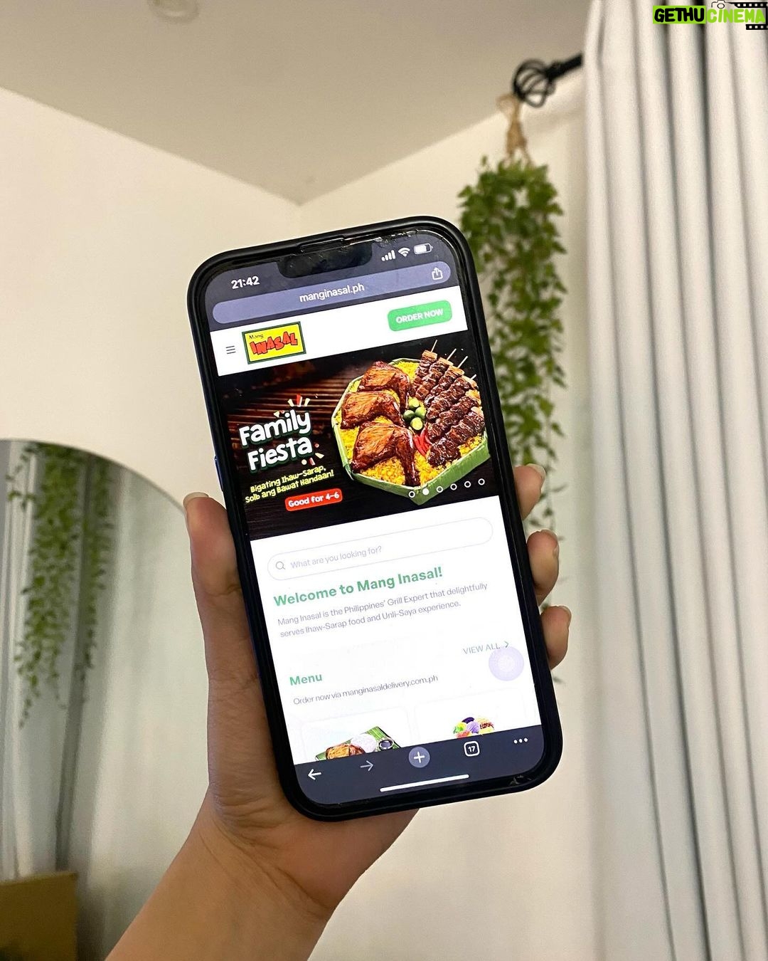 Jane De Leon Instagram - I have a new discovery! π May new website na si Mang Inasal and itβs here π https://www.manginasal.ph!π± Why do I love it? β
Menu connected to the delivery website β
Latest promos and news β
Directory of all Mang Inasal stores nationwide Another reason to say #ILoveMangInasal dahil sagot lahat ni Mang Inasal lahat ng kailangan natin online! Talagang #IhawSARAPandUnliSAYA in just one tap!ππ So, whatβs holding you back, mga Ka-Unli? Explore https://www.manginasal.ph today!π