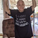 Janel Parrish Instagram - Grandpa. Our legend. Our jokester. Our protector. Now our angel. I love you, grandpa. I’m so glad you’re with grandma now. 🤍🕊️🤍