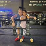 Janel Parrish Instagram - Day 2 of Sydney Vs Sean was a magical all night shoot at the best boxing gym in LA. We can’t wait to show you what Syd and Sean were doing in a boxing ring all night 😜🤫 thank you for hosting us @brickhouseboxingclub! Go follow them, loves, this place is EPIC. Brickhouse Boxing Club