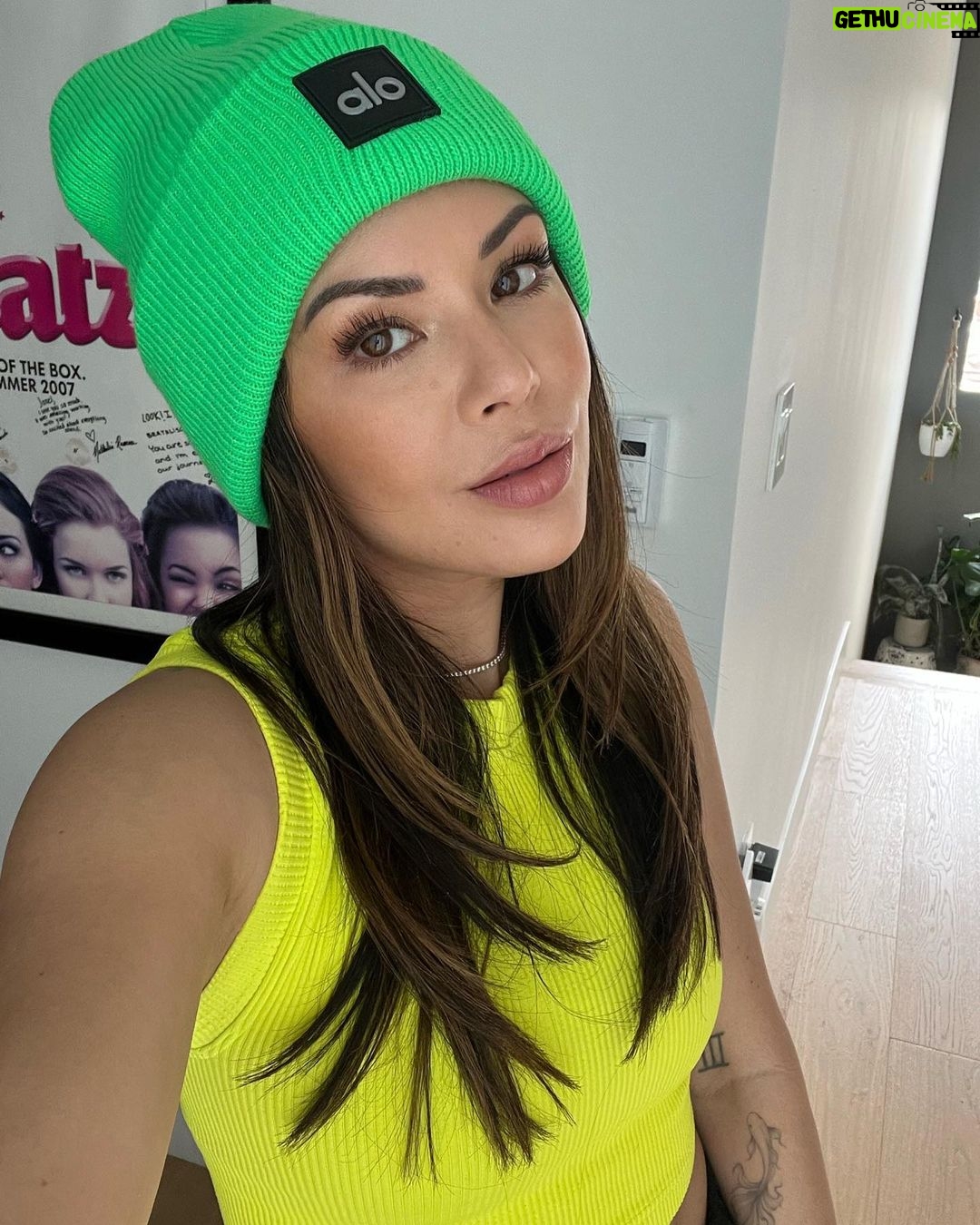 Janel Parrish Instagram - We love a neon moment