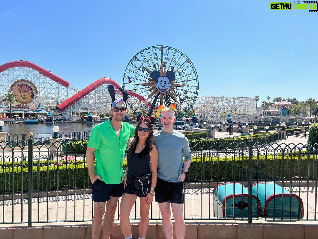 Janel Parrish Instagram - Alexa, play “It Was A Good Day”. Thank you to @disneyparks for always making our Disney dreams come true! Disneyland