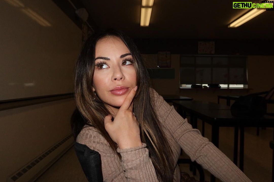 Janel Parrish Instagram - Hello take a seat and turn your books to page 23