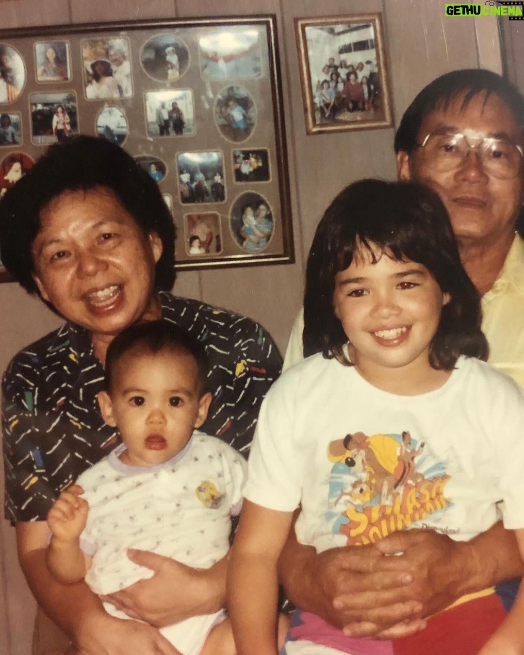 Janel Parrish Instagram - Grandpa. Our legend. Our jokester. Our protector. Now our angel. I love you, grandpa. I’m so glad you’re with grandma now. 🤍🕊️🤍