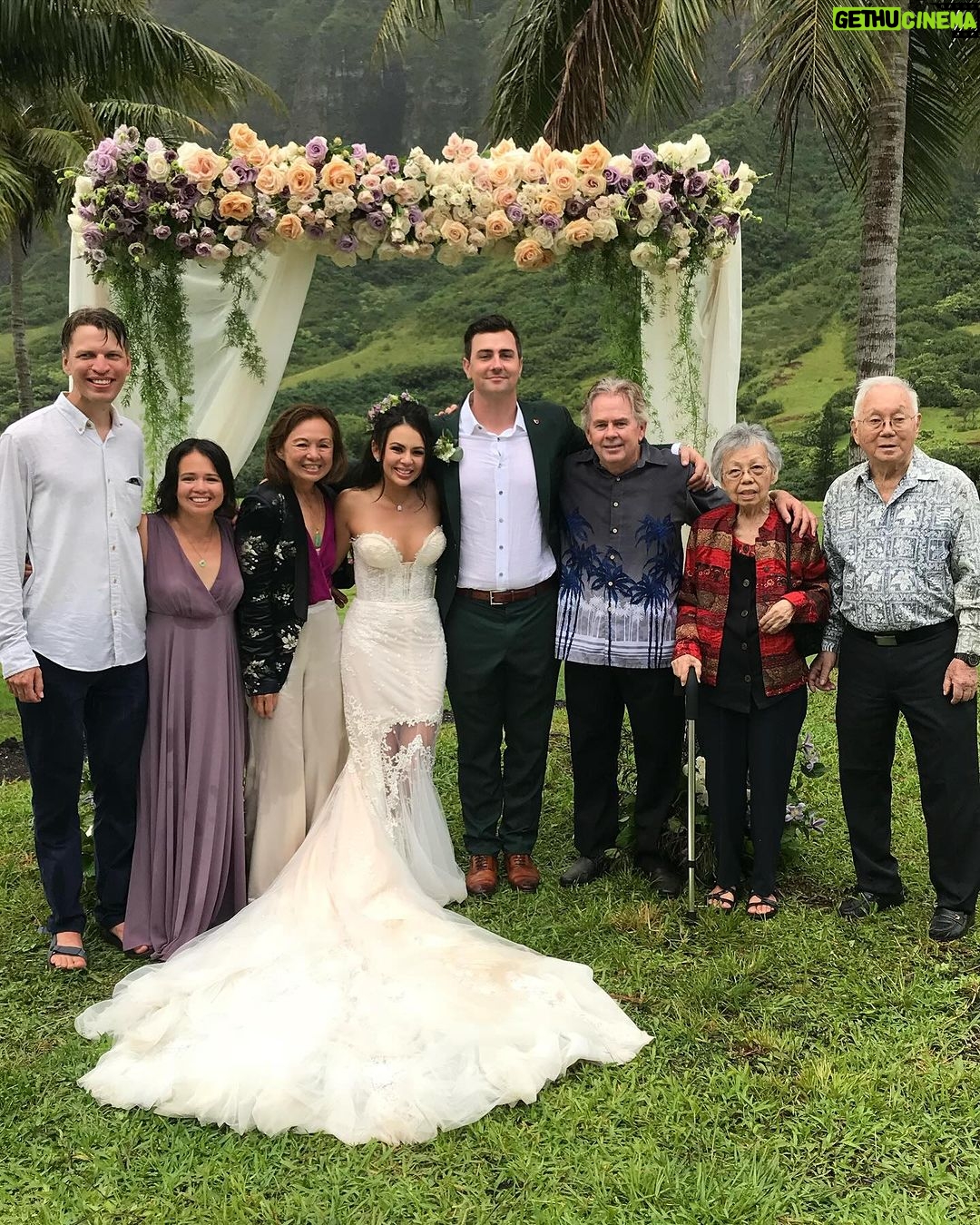 Janel Parrish Instagram - Grandpa. Our legend. Our jokester. Our protector. Now our angel. I love you, grandpa. I’m so glad you’re with grandma now. 🤍🕊️🤍