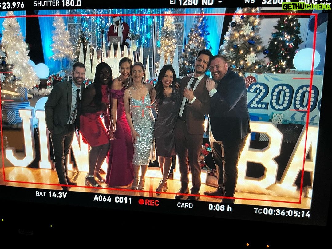 Janel Parrish Instagram - Now that the strike is over, I wanted to share this sweet experience I had filming with the best people. Never Been Chris’d is out in the world now on @hallmarkchannel 🤍 working with these angels was truly the best part 🤍