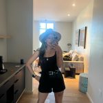 Janel Parrish Instagram - It’s my birthday. Here’s a poem I wrote. I think it’s great: Big hat Drinking wine Feeling FINE 😜 thanks for the birthday love 🤍 San Luis Obispo, California