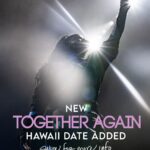 Janet Jackson Instagram - Hawai’i! Thank u so much for all the LUV! Excited to announce we’ve added a third date. We will be Together Again at @blaisdellcenter on March 8, 9 and 10! 🌺 Hawai’i resident pre-sale for March 10 starts this Saturday, December 16 at 10am HST. Pre-sale is online only, no password required. General on-sale begins Saturday, December 23 at 10am HST // 12pm PST Link in bio Honolulu, Hawaii